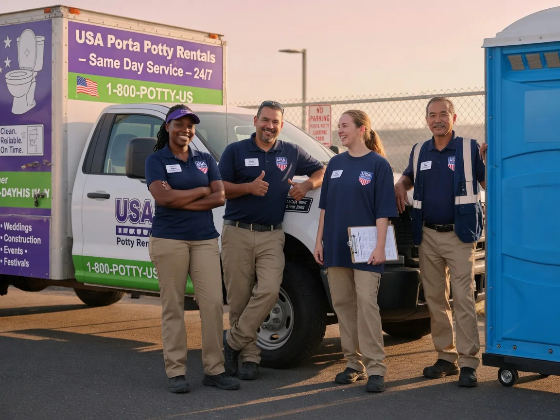 Porta Potty Rental company in Tram, KY